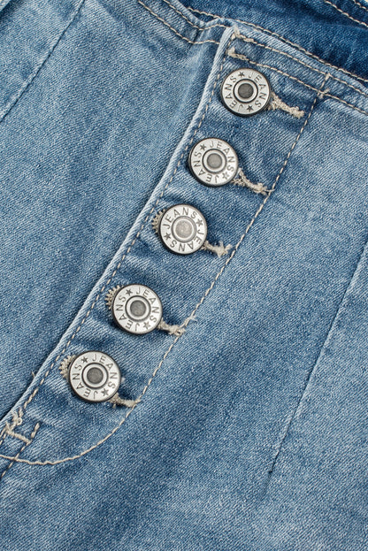 Threaded Pear Addilyn Straight Loose Leg Jeans