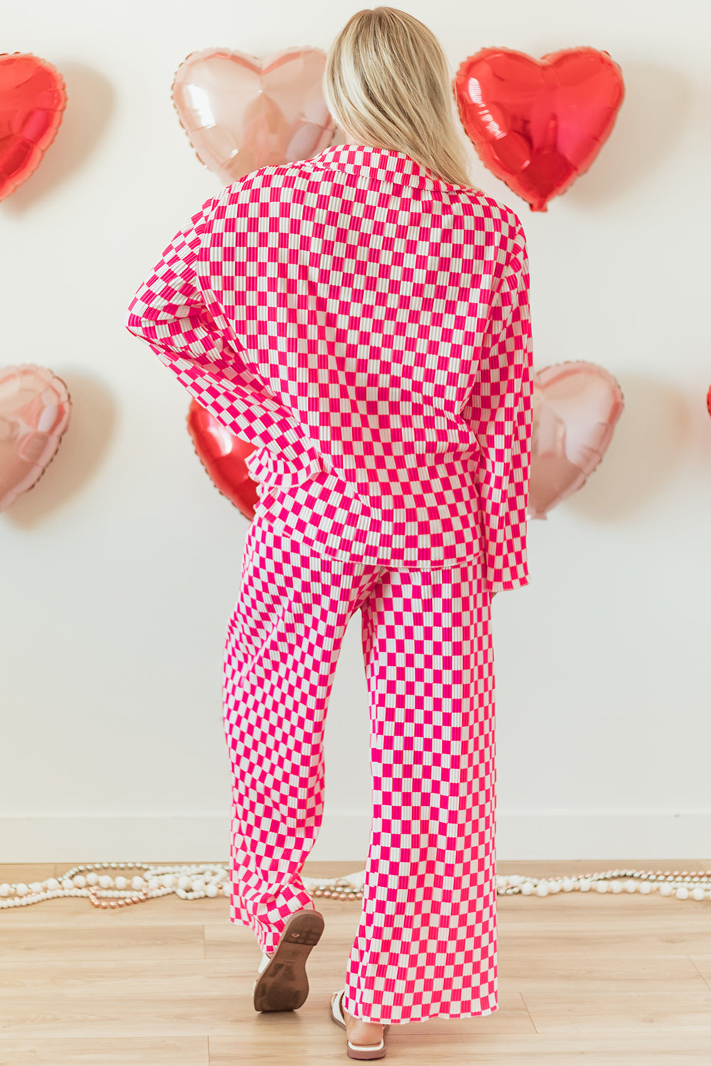 Threaded Pear Alina Checkered Shirt