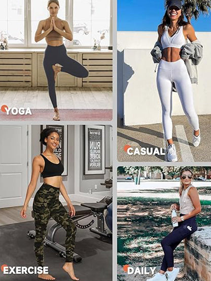 Cropped High-Rise Leggings – Moon Cat Print Workout Pants