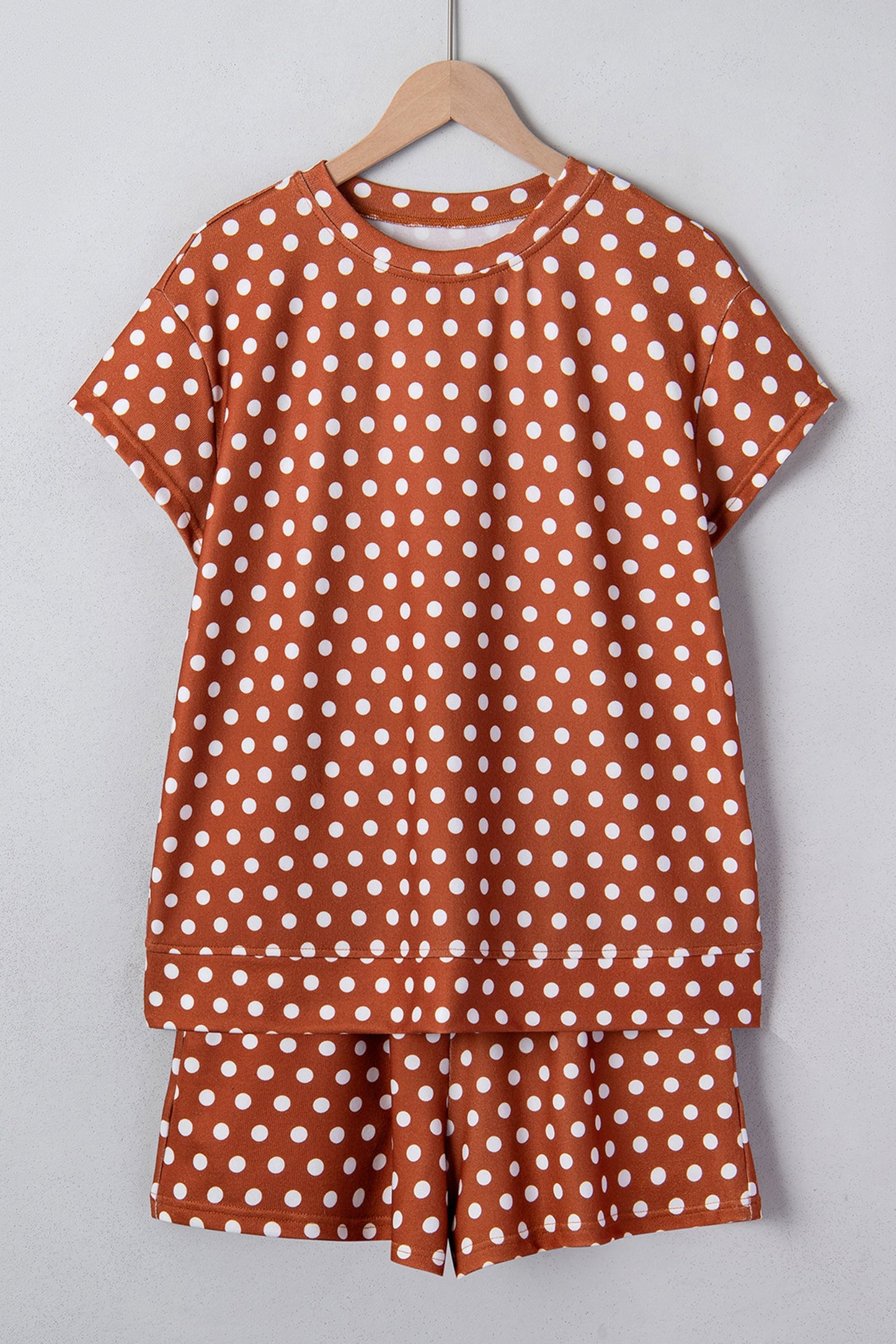 Threaded Pear Ruthie Dot Print Short Set