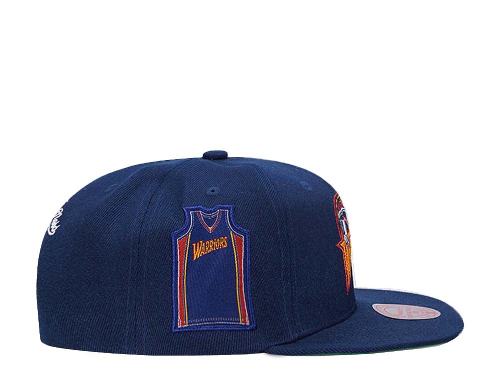 Men's Mitchell & Ness NBA Jersey Love Snapback Hwc Warriors - Blue