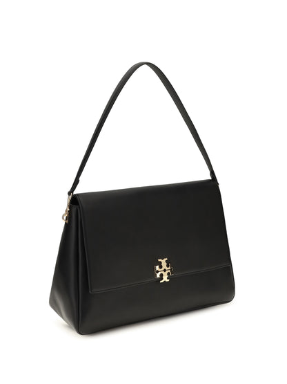 Shoulder Bag Charlie Large Black Leather