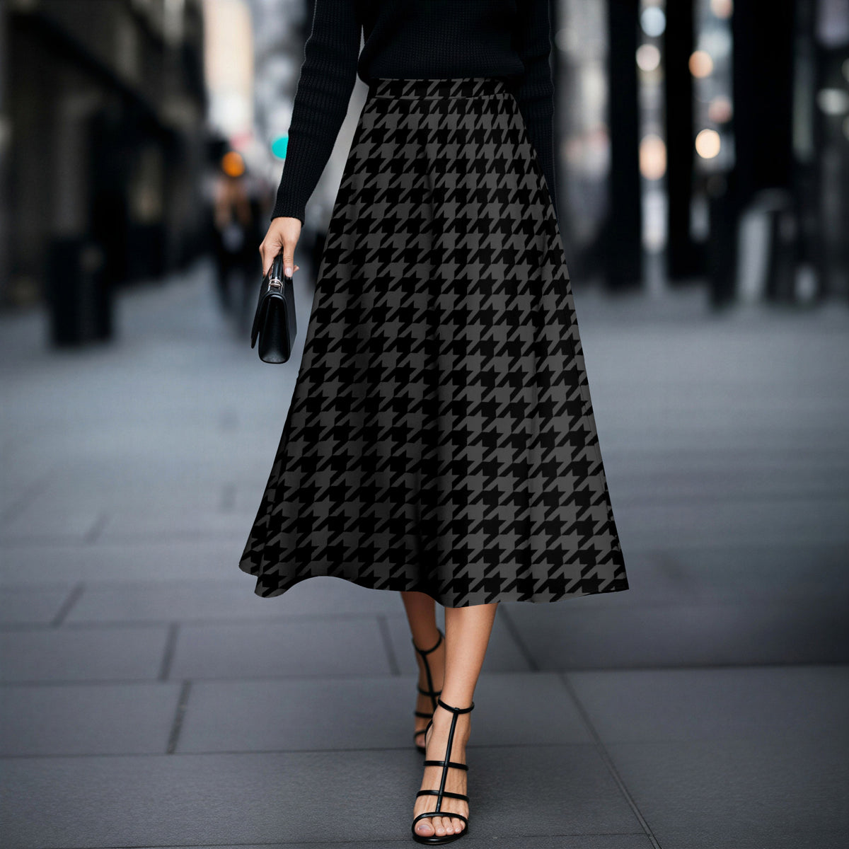 Grey and Black-