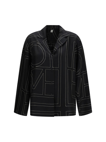 Black Silk Shirt
