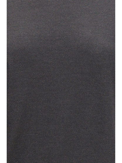 Short-Sleeve Cashmere and Silk Sweater