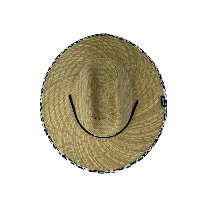 Snow Leopard Straw Hat