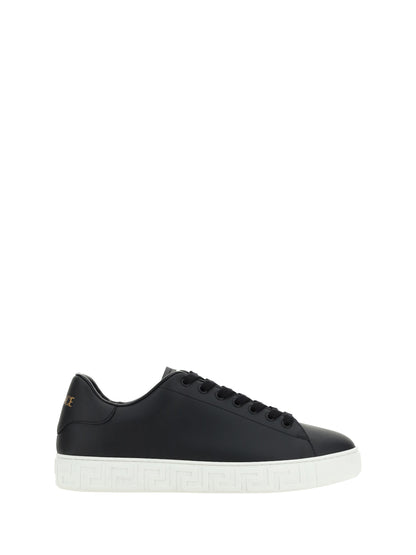Black Calfskin Sneakers