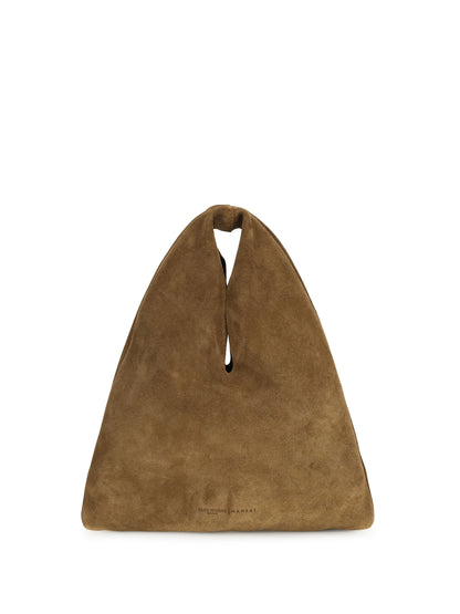 Handbag Louis Suede Tan