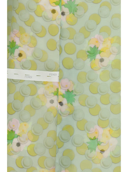Skirt Bouquet Organza Light Green