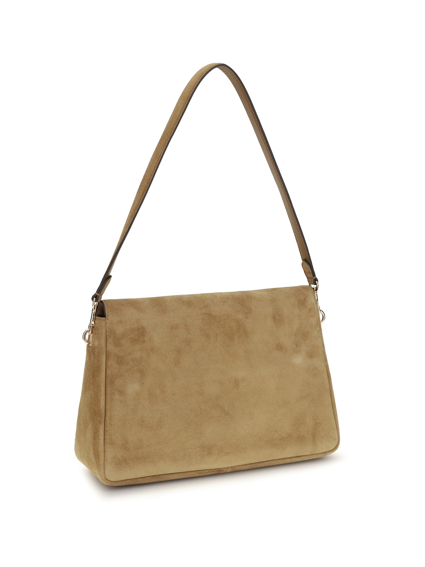 Shoulder Bag Charlie Suede Toffee