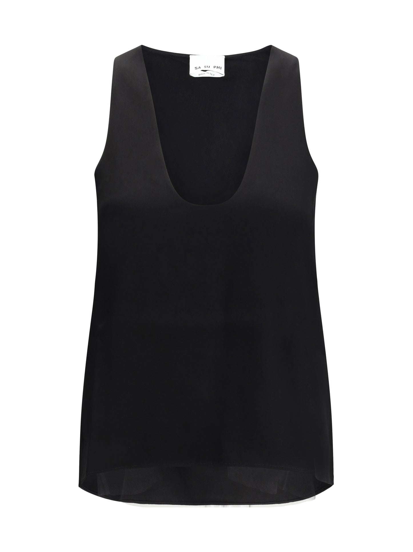 Sleeveless Top Black