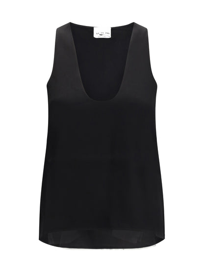 Sleeveless Top Black