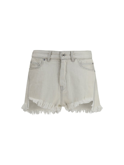 Shorts Temple Bias Cutoffs Milk Denim