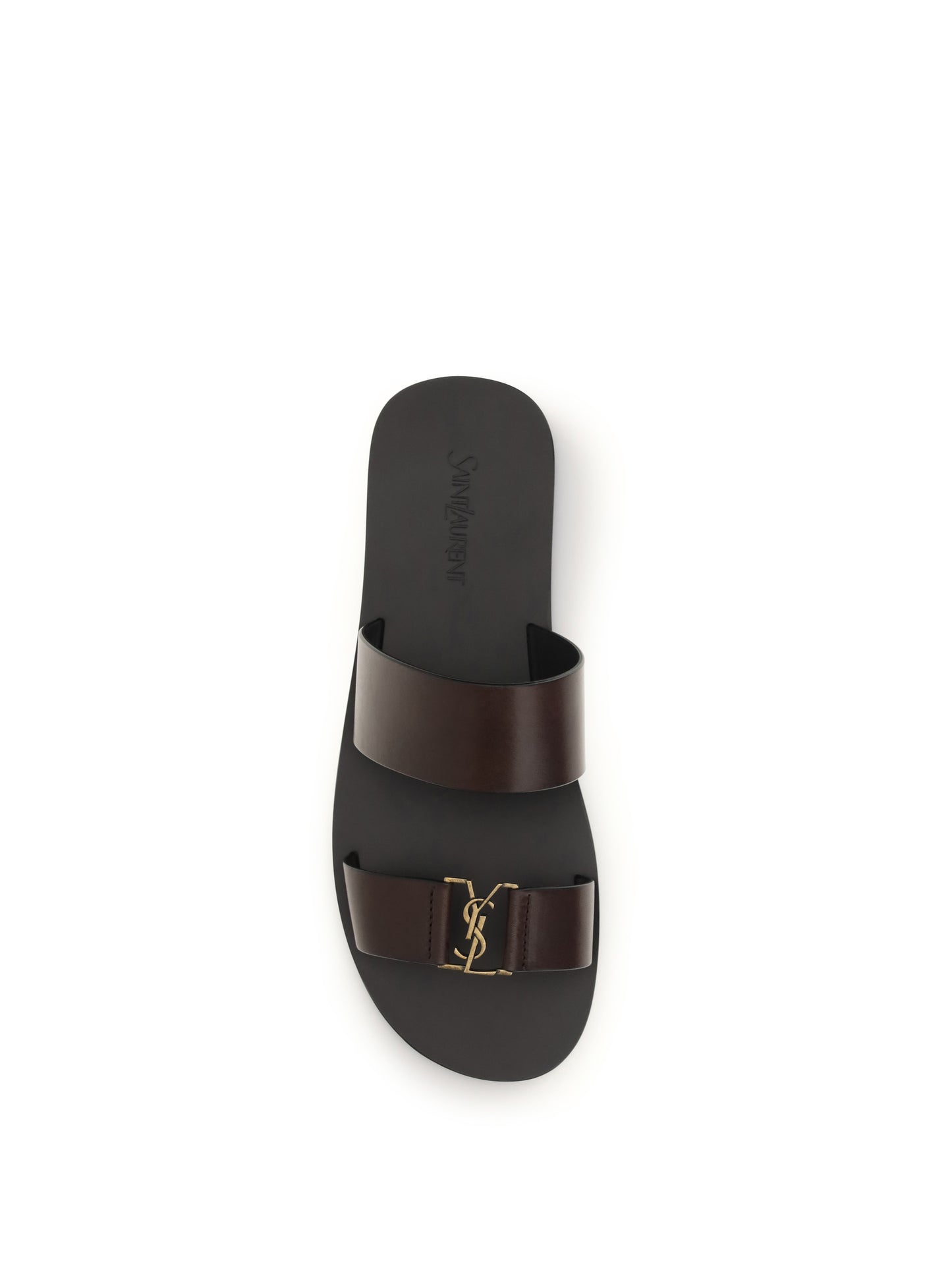 Sandals Babylone Coffee Calfskin