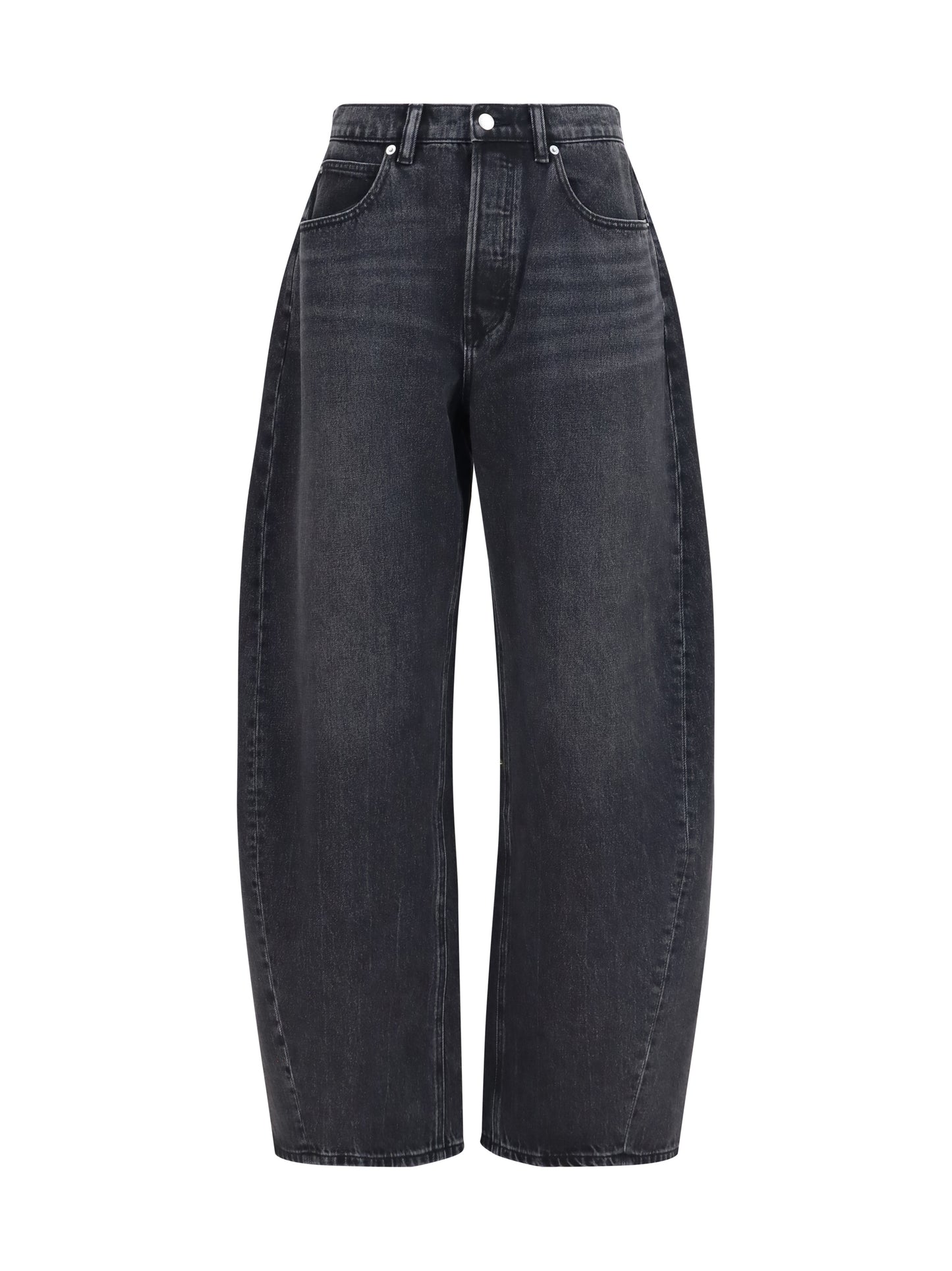 Jeans Crystal Balloon Grey Aged