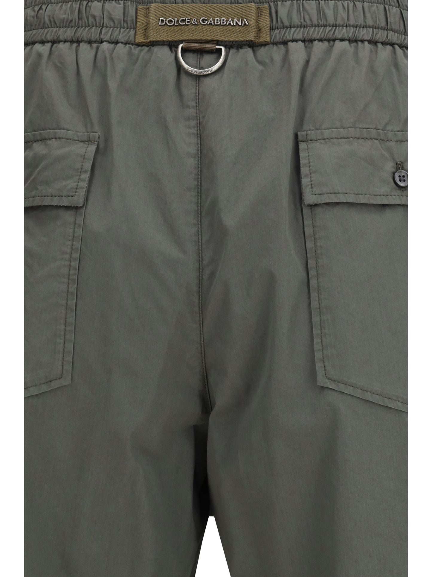 Shorts Drawstring Pocket Dark Grey