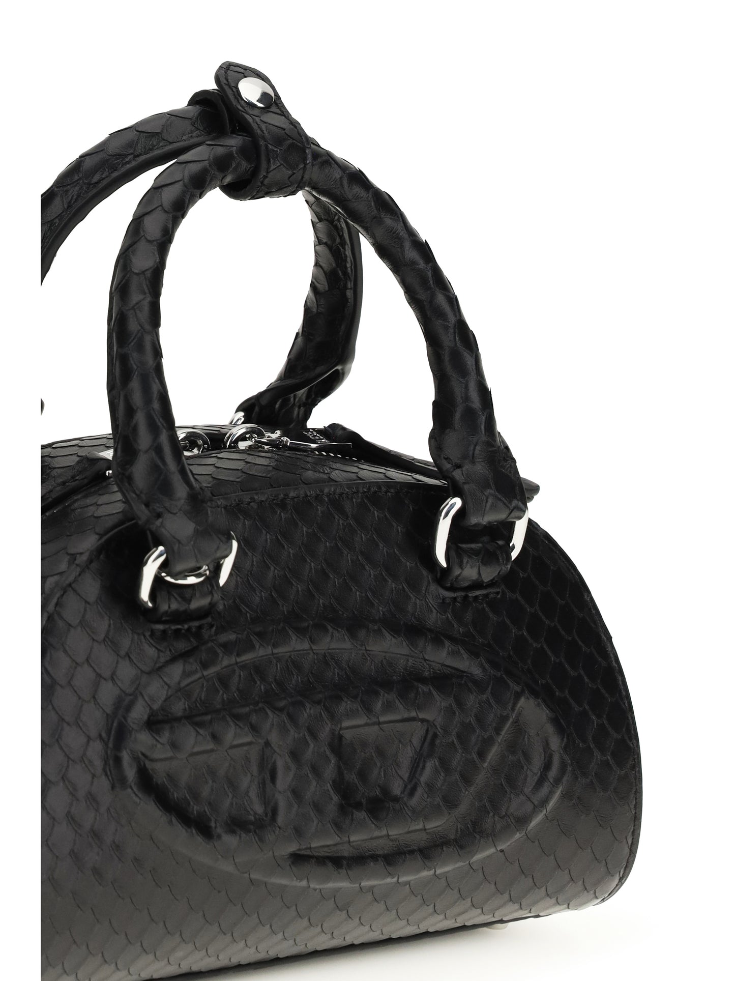 Handbag 1DR Dome Black Leather