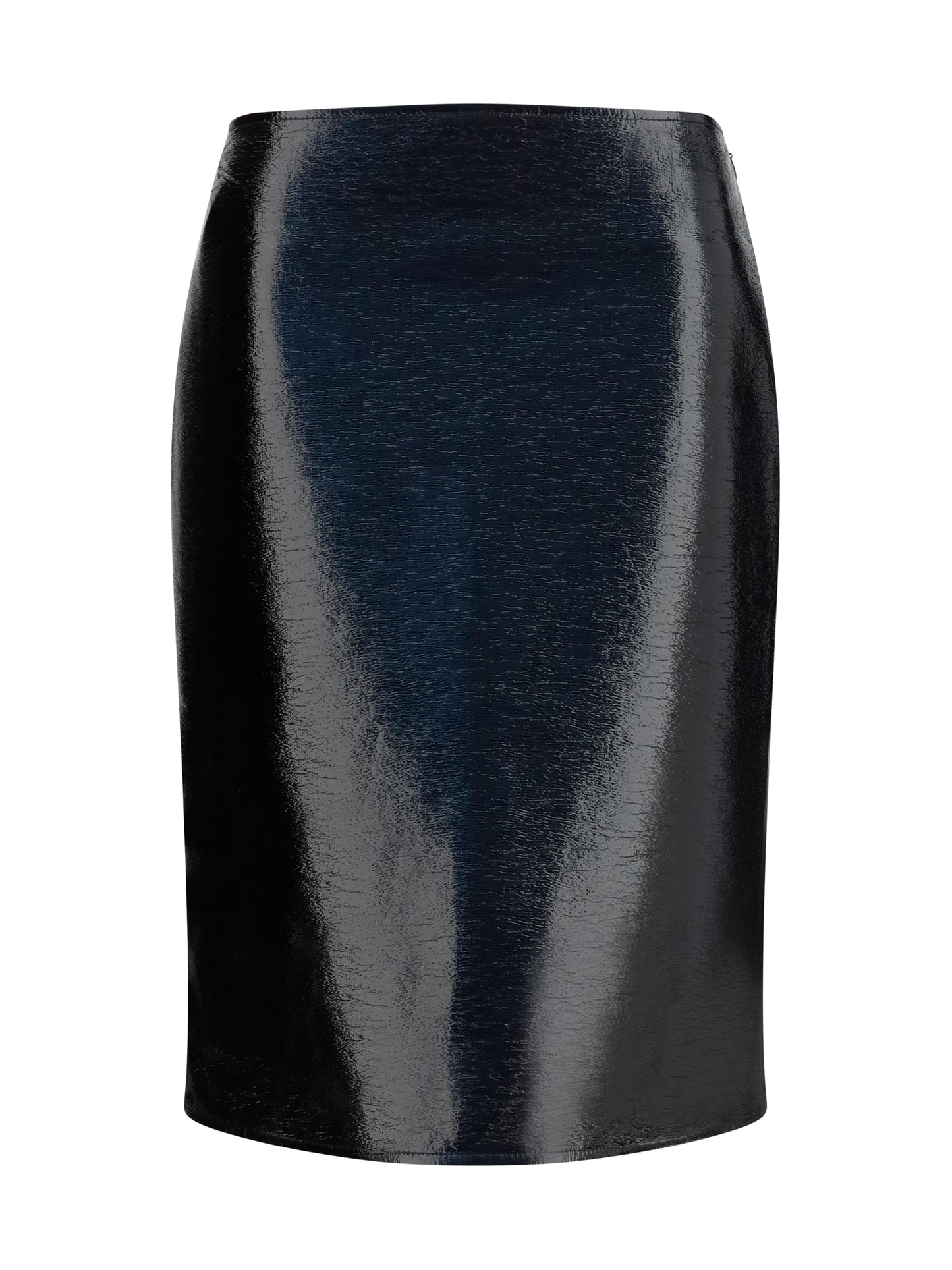 Skirt Vinyl Midi Black