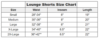 Men's Cotton Blend Lounge Shorts with Pockets (4-Pack)