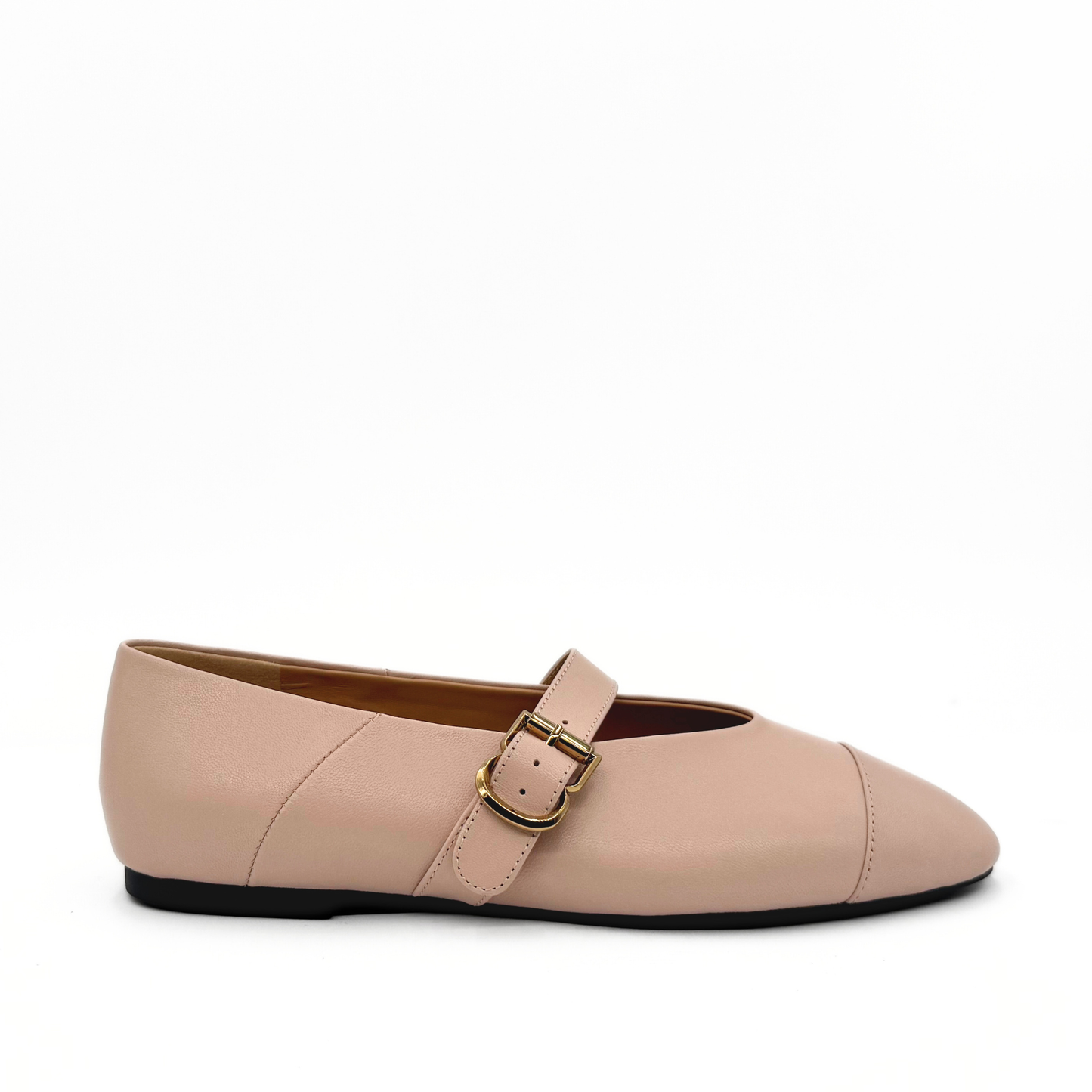 Reign Cap Toe Mary Janes - Beige