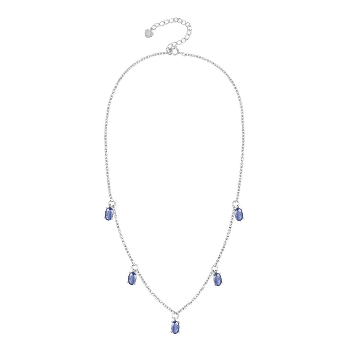 Blue Sapphire Layering Necklace