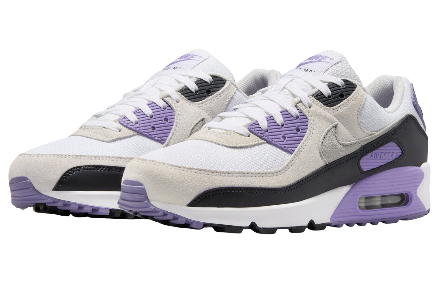 [dm0029-114] Mens Nike Air Max 90 'white Dusty Amethyst'