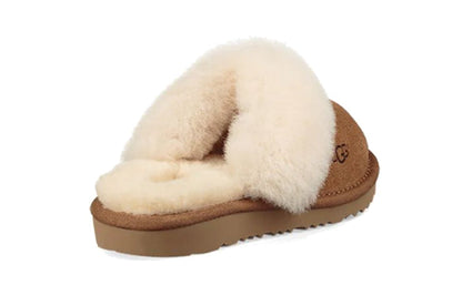 Youth UGG Cozy II Slippers - Chestnut