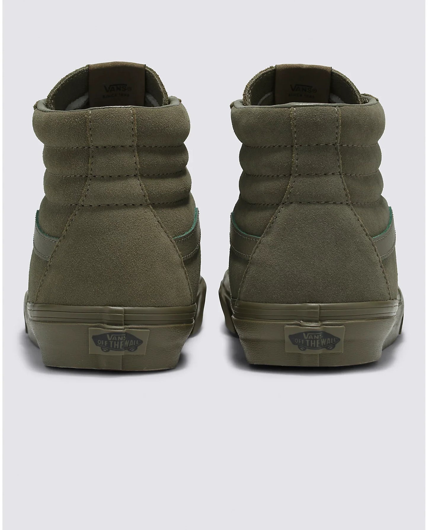 [vn000cp9olv] Mens Vans Sk8-hi Mono Suede Olive - Olive
