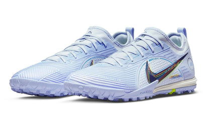 Nike Men's Mercurial Air Zoom Vapor 14 Pro Tf 'Football Grey Light Marine' Sneakers