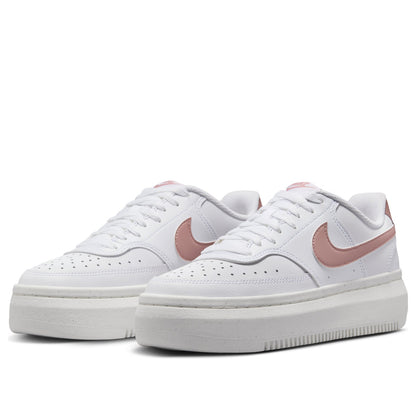 [dz5394-102] Womens Nike Court Vision Alta Leather 'sail Red Stardust'