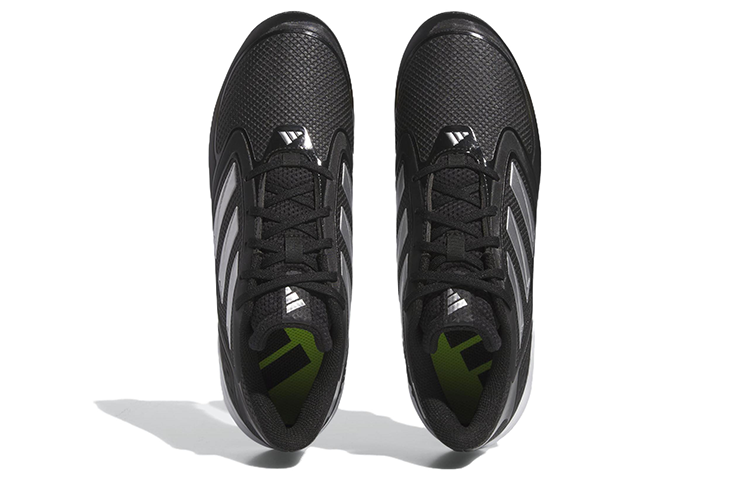 [ig7138] Womens adidas Purehustle 3 Md 'core Black Silver Metallic'