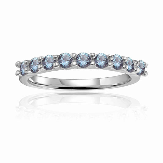 Alexandrite Eternity Ring