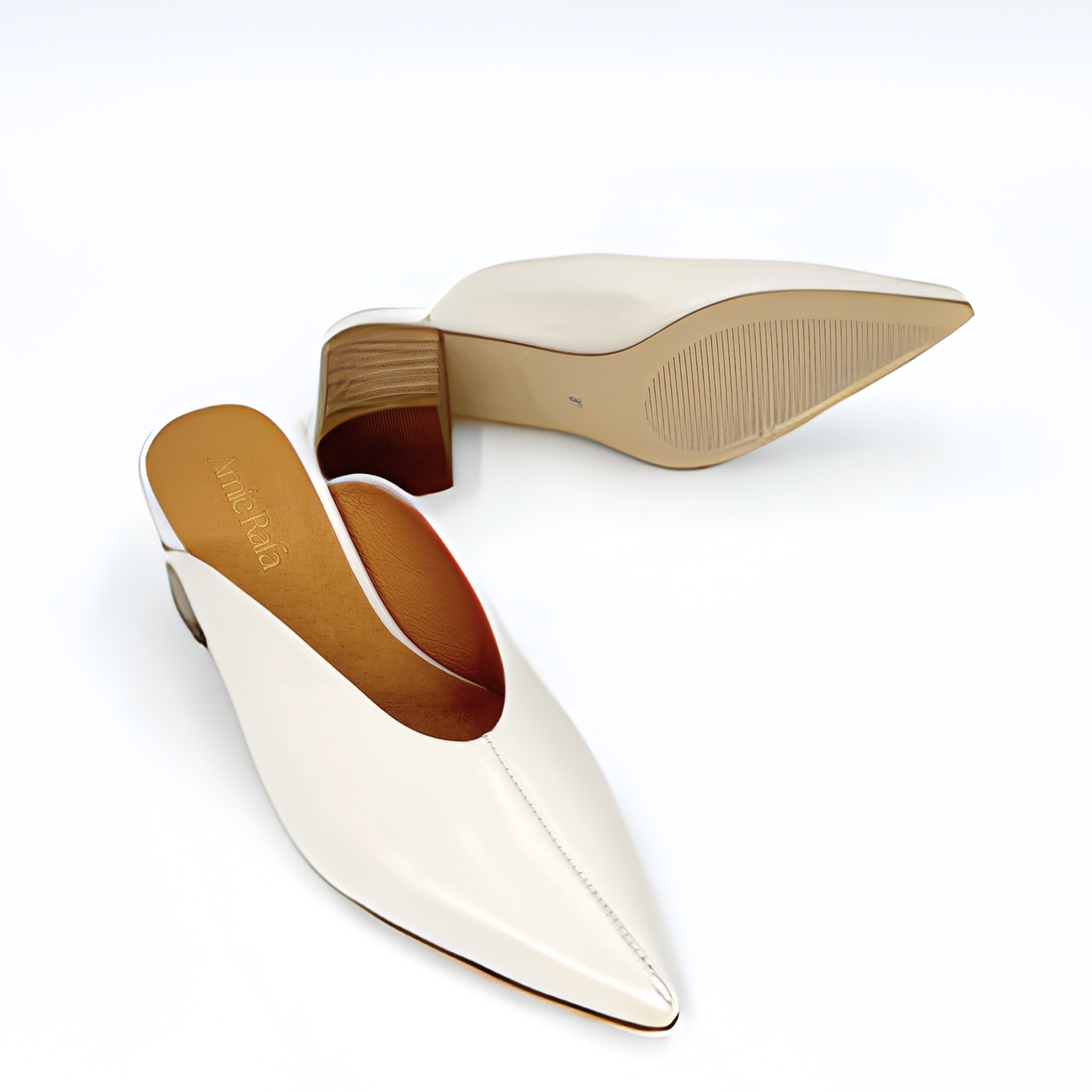 Shally Mules - White