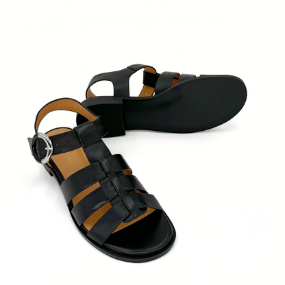 Monaca Fisherman Sandals - Black