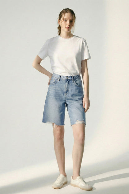 Coastal Breeze 90's Bermuda Shorts HJ807