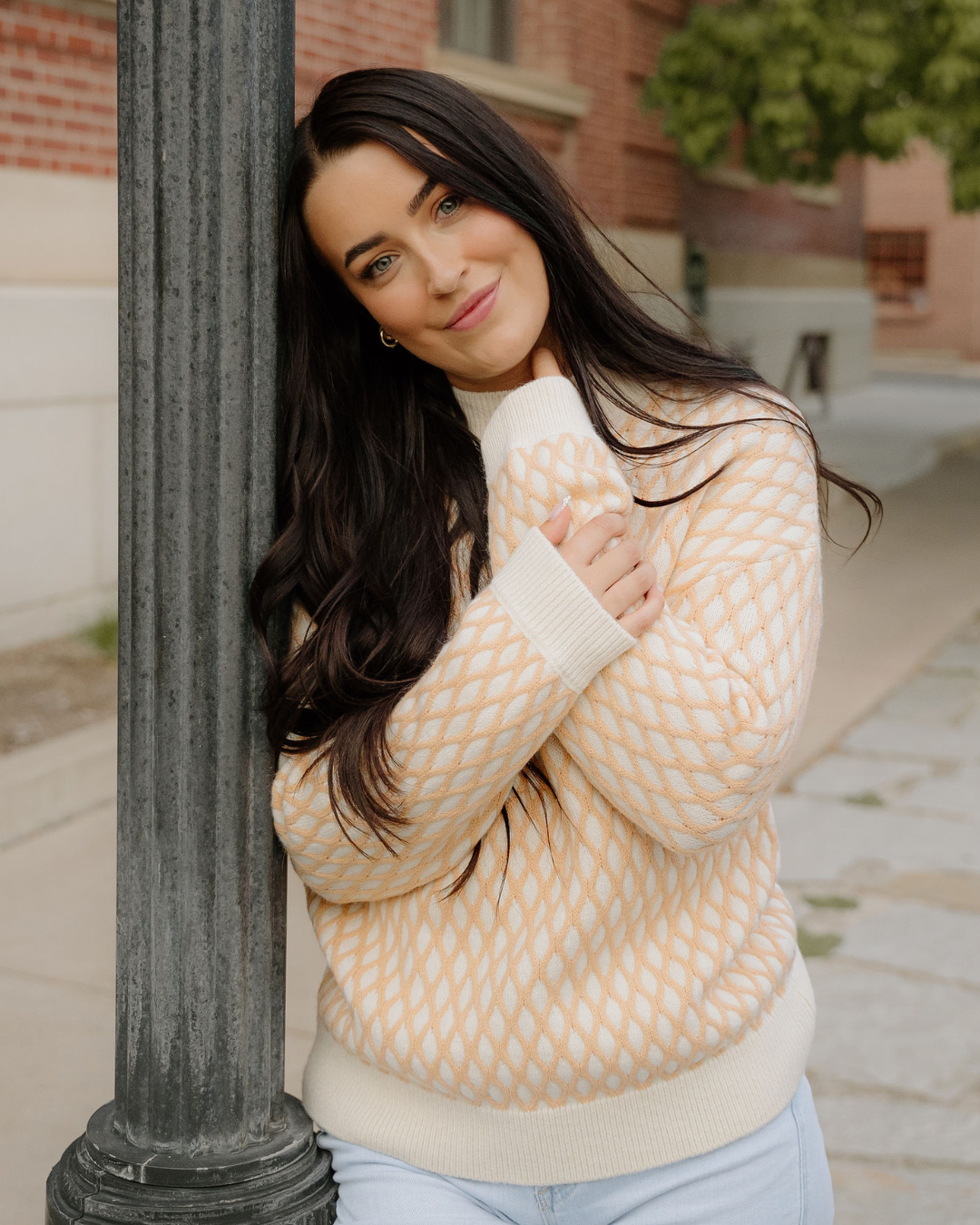 Daphne Mock Neck Sweater