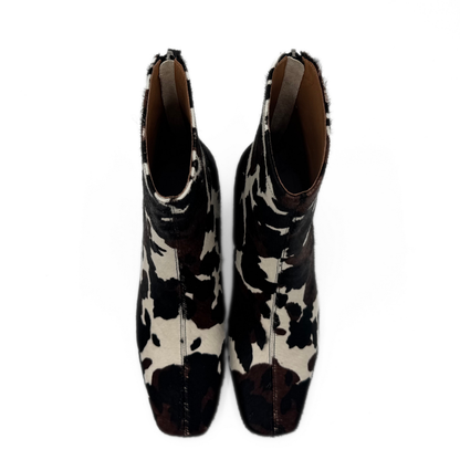 Harlow Cow Hair Booties - Cow Fur