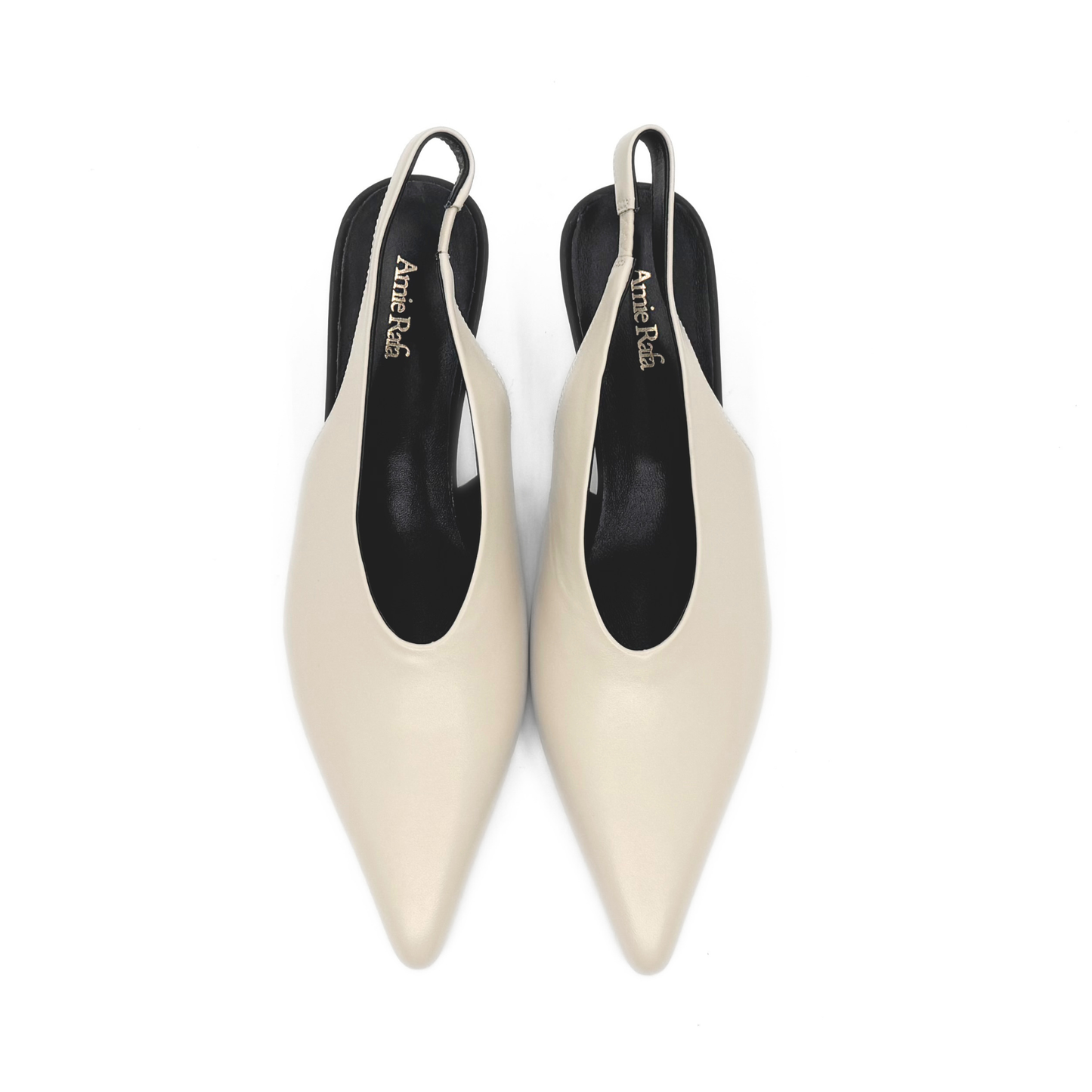 Alix Slingback Pumps - White