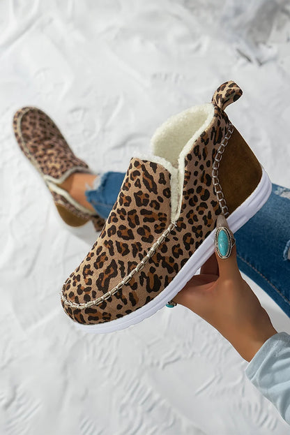 Threaded Pear Sofia Flat Winter Fur Boots