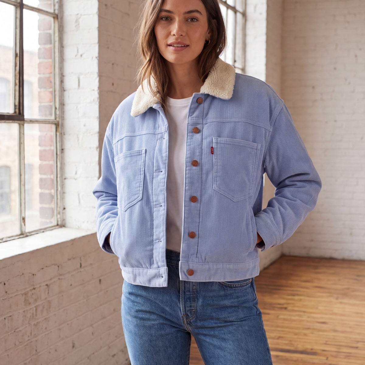 Levi's Oversized Corduroy Trucker Jacket