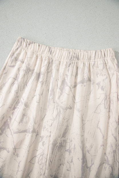 Threaded Pear Liliana Print Jogger Pants