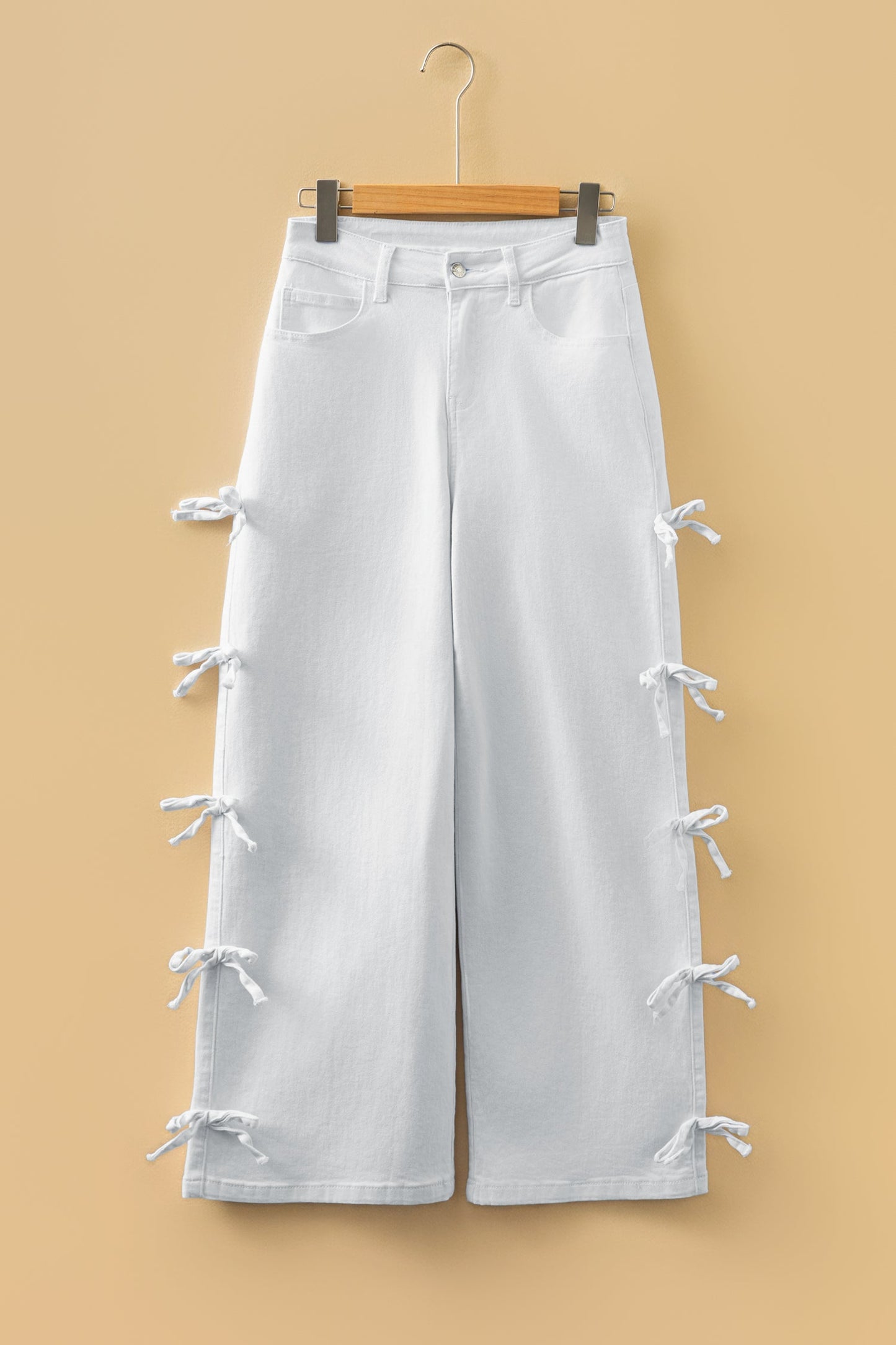 Threaded Pear Michaela Straight Leg Loose Jeans