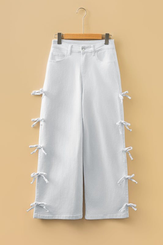 Threaded Pear Michaela Straight Leg Loose Jeans
