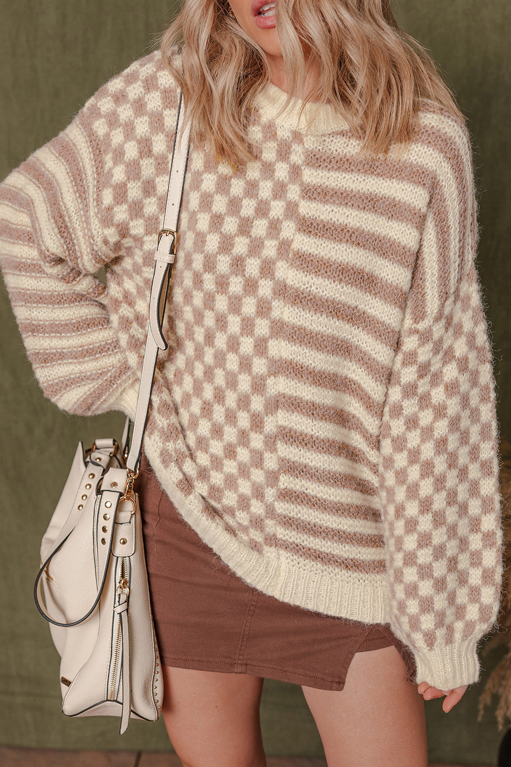 Khaki Stripe-