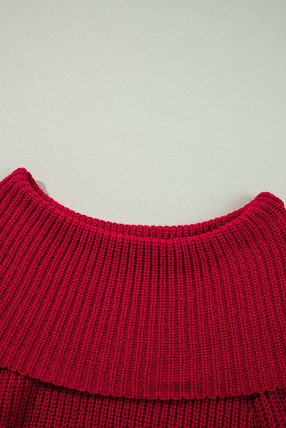 Threaded Pear Eleanor the Shoulder Knit Sweater