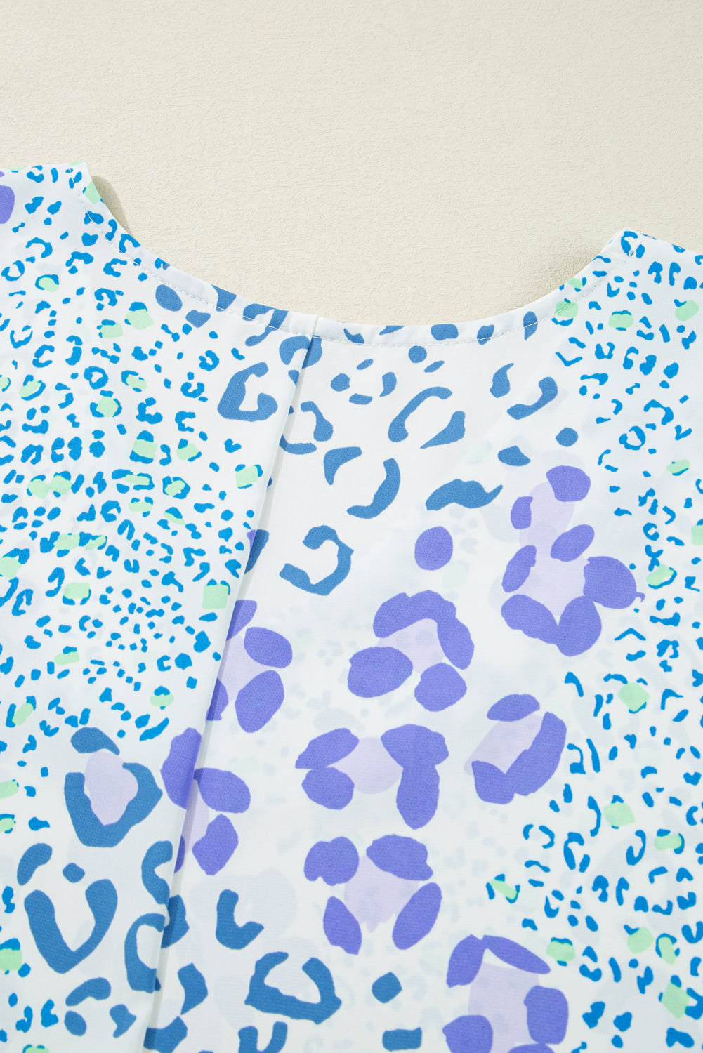 Threaded Pear Taytum Print Short Sleeve PLUS Top