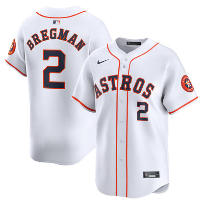 Nike Men's MLB 'Bregman' Astros Home Limited Player Jersey