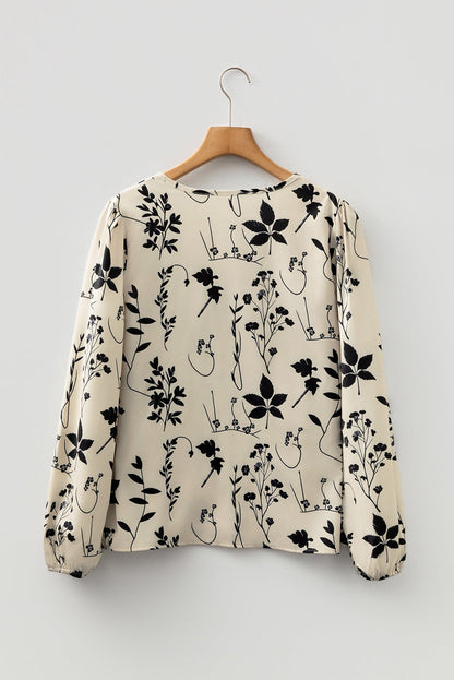Threaded Pear Abigail Long Sleeve Blouse Long Sleeve Top