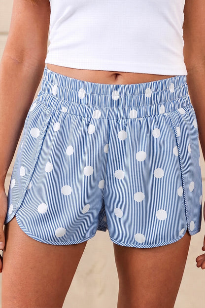 Threaded Pear Hadassah High Waist Casual Shorts