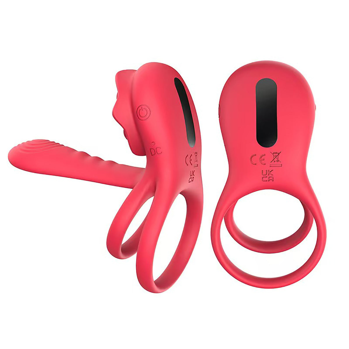 Impulse Novelties Rose Vibrating C-Ring Wireless With Remote Control